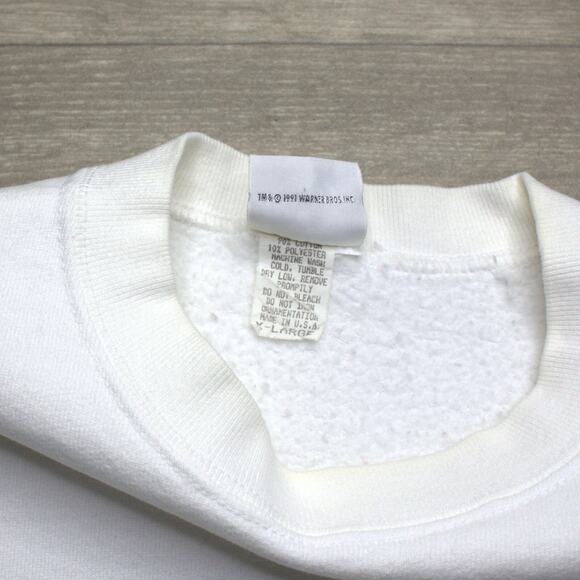 Vintage 1991 Acme Clothing Looney Tunes Hot Dog Ski School XL - Picture 5 of 7